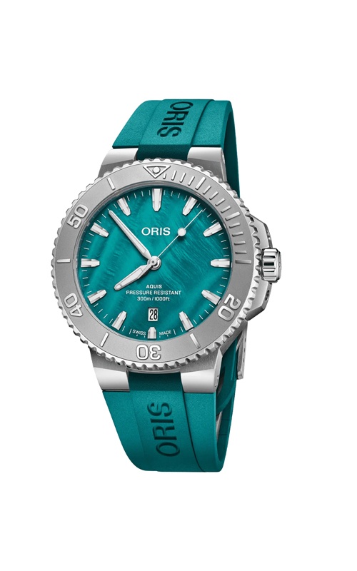 Oris Aquis New York Harbor Limited Edition II Watch 01 733 7789 4187-SET