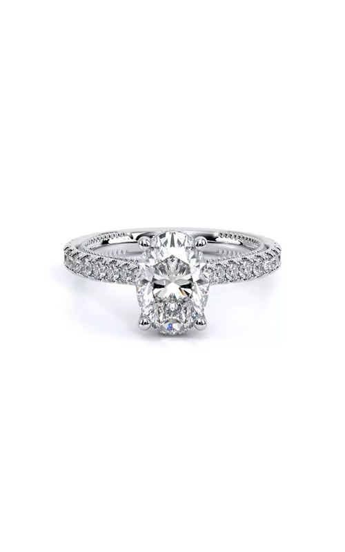 Verragio 14k White Gold .65ctw Round Diamond Semi Mount Engagement Ring V-992OV-1.7/0003