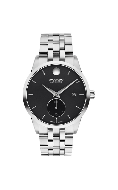 Movado Museum Taga Black Dial Automatic Watch 0608073