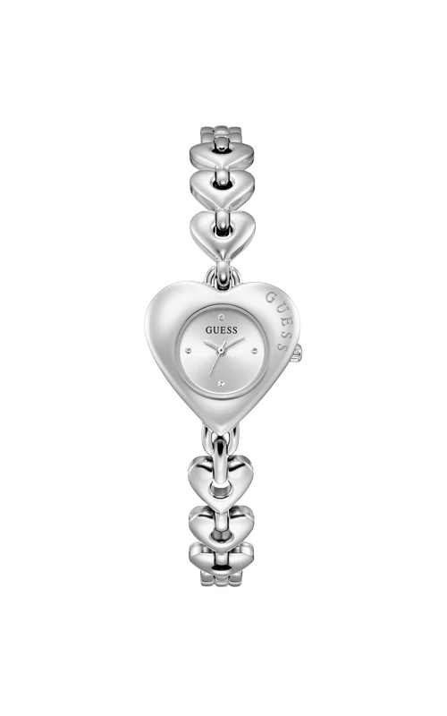 GUESS Ladies Valerie Silver Tone Analog Watch GW0992L1