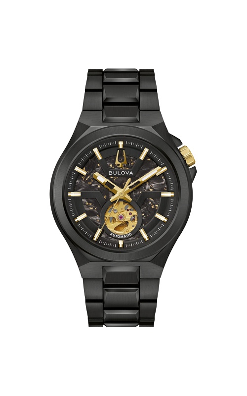 Bulova Maquina Openwork Automatic Watch 98A340