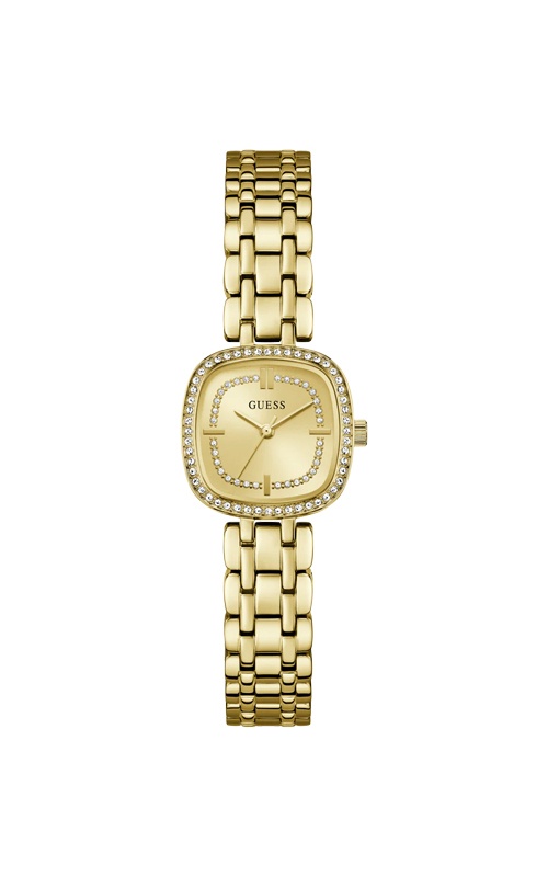 GUESS Ladies Hazel Gold Tone Analog Watch GW1018L2