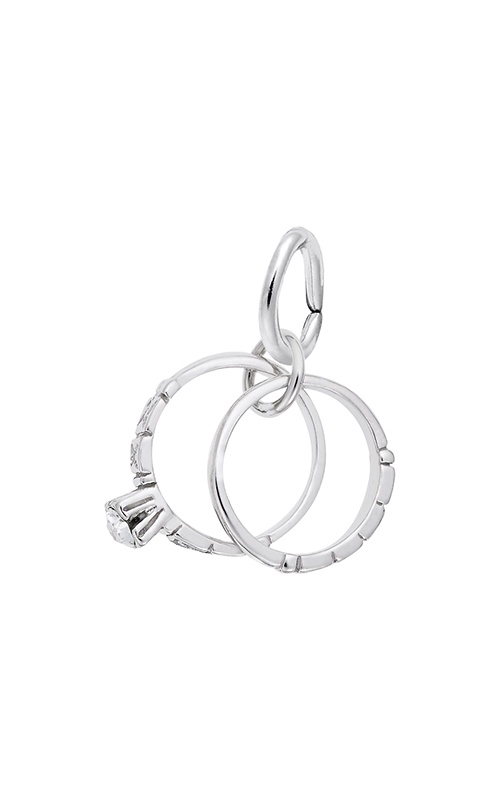 Rembrandt Sterling Silver Wedding Rings Charm 0293-000