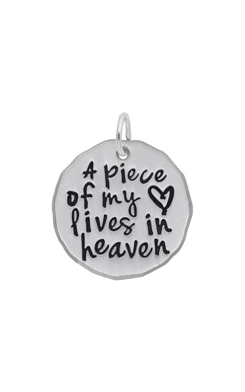 Rembrandt Sterling Silver Piece of My Heart Charm 1893