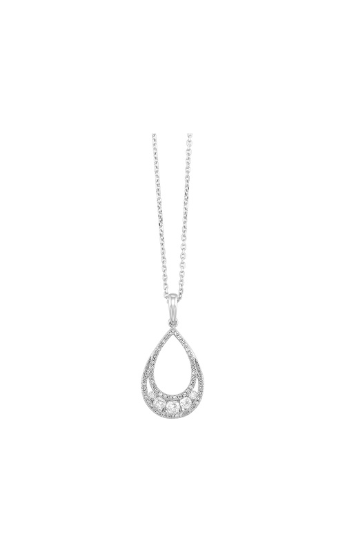 Albert's 10k White Gold 18'' 1/4ctw Diamond Pear Shaped Necklace PD38942-1WDSC CO