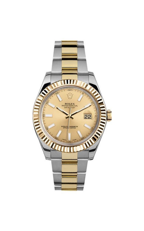 Pre-Owned Rolex Datejust II Champagne Dial 116333