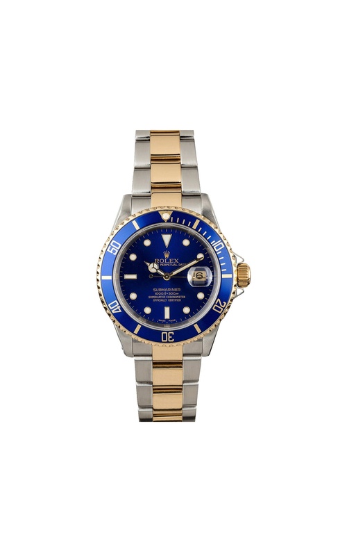 Pre-Owned Submariner Two Tone Blue Dial 5513