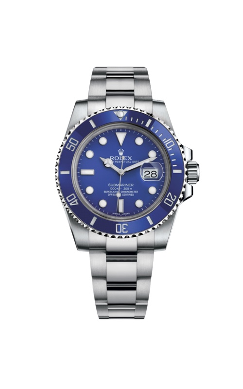 Pre-Owned Rolex Submariner 18K White Gold 40MM 116619LB