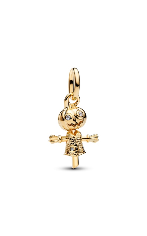 Pandora Pumpkin Scarecrow Dangle Charm 764770C01