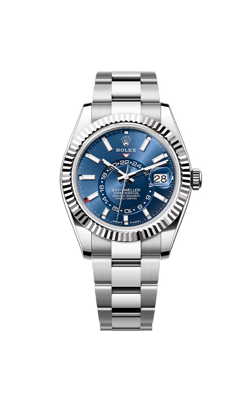 Pre-Owned Rolex Sky Dweller Oystersteel & White Gold 42MM 326934
