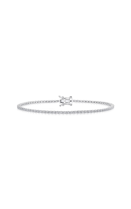 Shy Creation 14k White Gold 1ctw Diamond Tennis Bracelet SC22010437V2