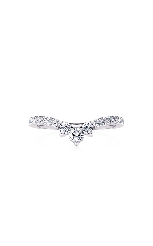 Albert's 14k White Gold .31ctw Diamond Wedding Band B2246-14W