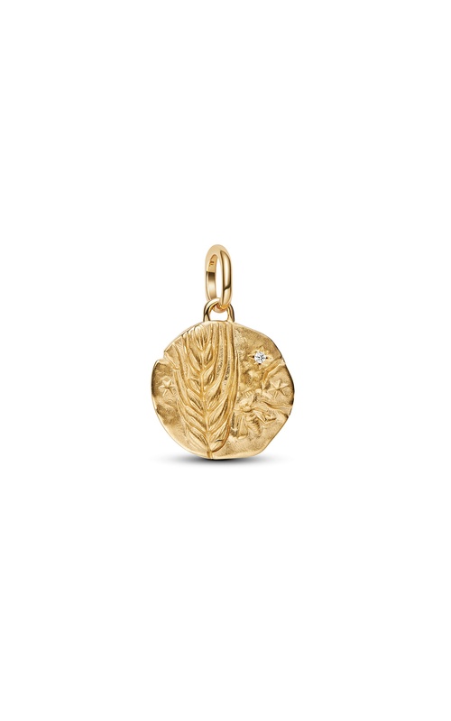 Pandora Wheat Medallion Charm 764804C01