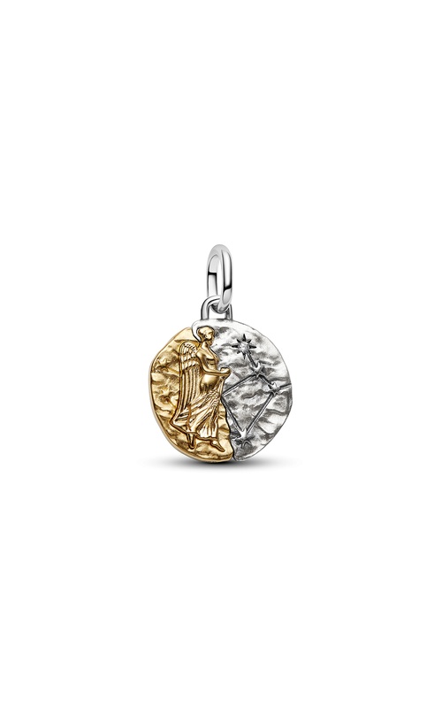 Pandora Virgo Zodiac Medallion Charm 764992C01