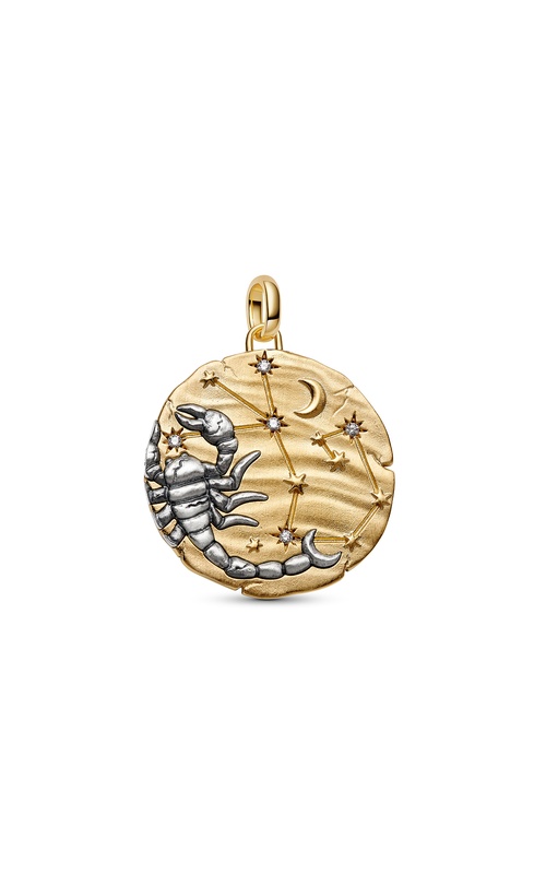 Pandora Scorpio Zodiac Oversized Medallion Charm 765003C01