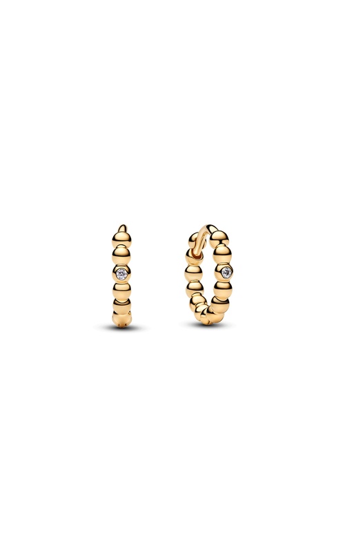 Pandora Beaded Huggie Earrings 264823C01