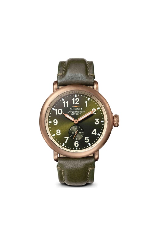 Shinola The Runwell 41mm Blue Dial Mens Watch 20172978