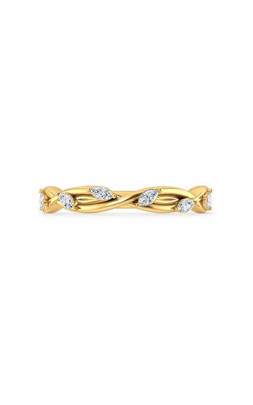 Perfect Love 14k Yellow Gold 1/4ctw Diamond Braided Band RG16845-4YB