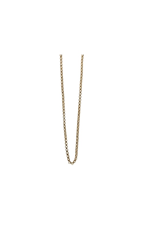 King Baby 10k Yellow Gold Small Box Link Chain K51-7035G10K