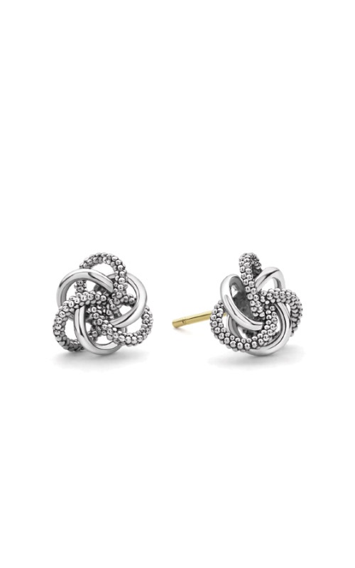 LAGOS Sterling Silver Love Knot 10mm Stud Earrings 01-81461-10