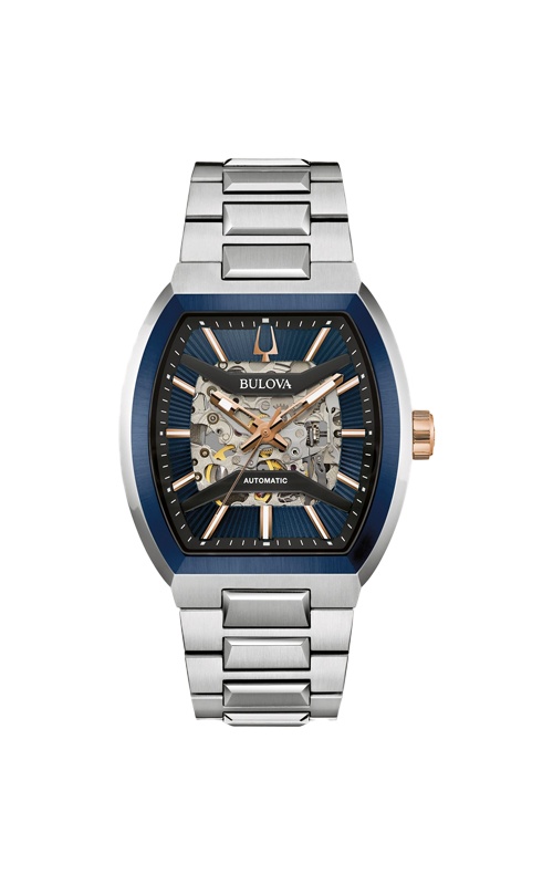 Bulova Men's Maquina Openworked 40mm Automatic Watch 98A319