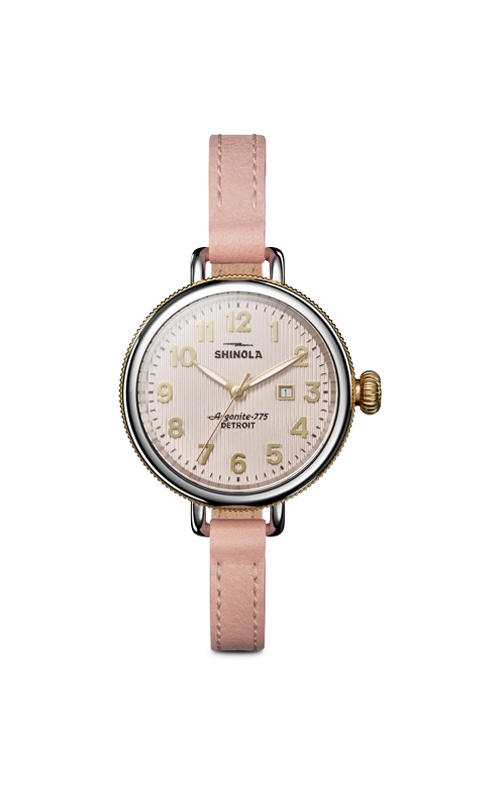 Shinola Birdy 34mm Petoskey Stone Dial Watch S0120306832