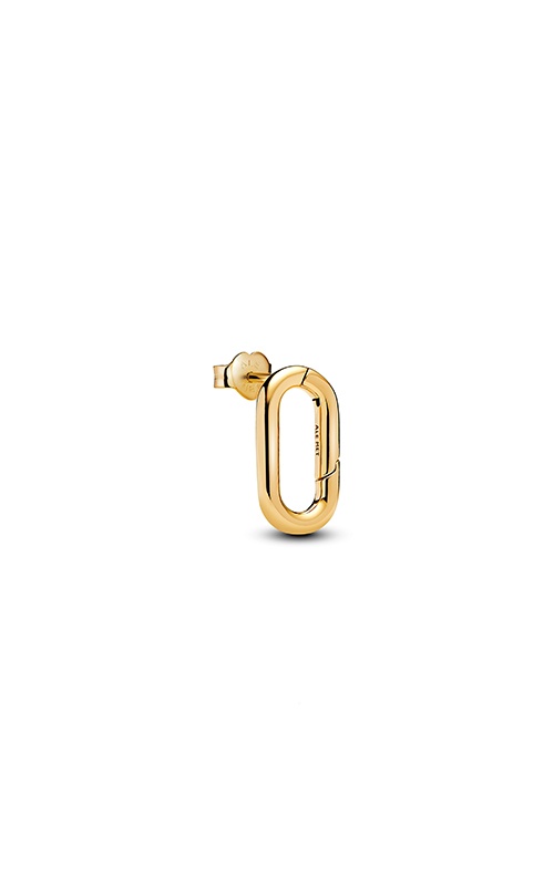 Pandora Twisted Triangle Small Hoop Earrings 263875C00