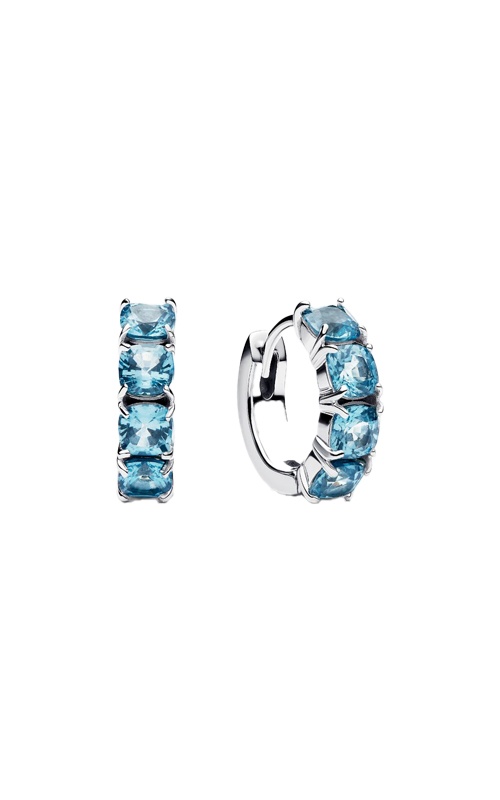 Pandora Be My Valentine Heart Clear CZ Earrings 290528CZ