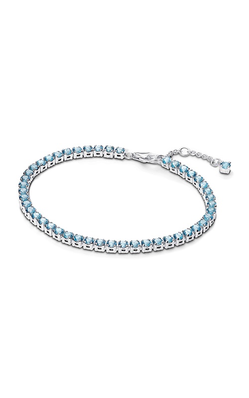 Pandora Sparkling Light Blue Tennis Bracelet 591469C03-16