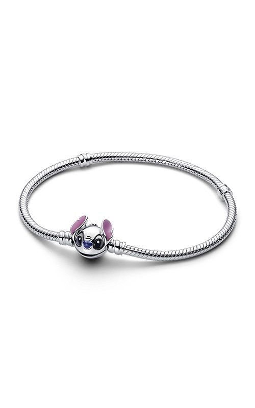Pandora Disney Stitch Snake Chain Bracelet 593738C01-17