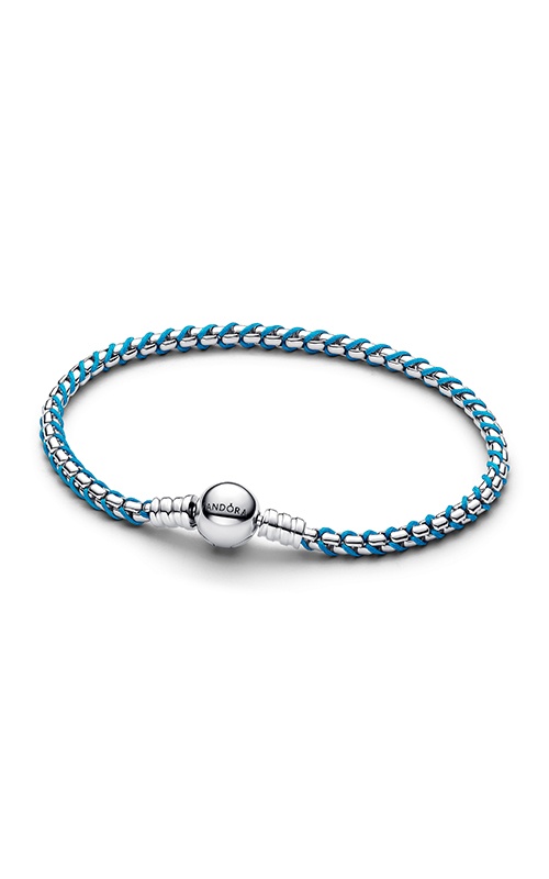 アクセサリー PANDORA moments sparkling moon bracelet Pandora Moments Sparkling Moon Clasp Snake Chain Bracelet