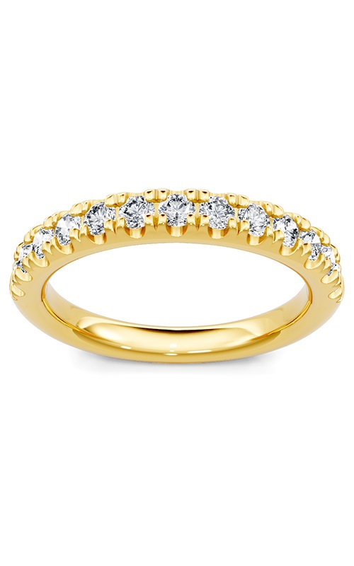 Albert's 14K Yellow Gold 1/2CTW Round Diamond Wedding Band 70156D-4Y-1/2-LS