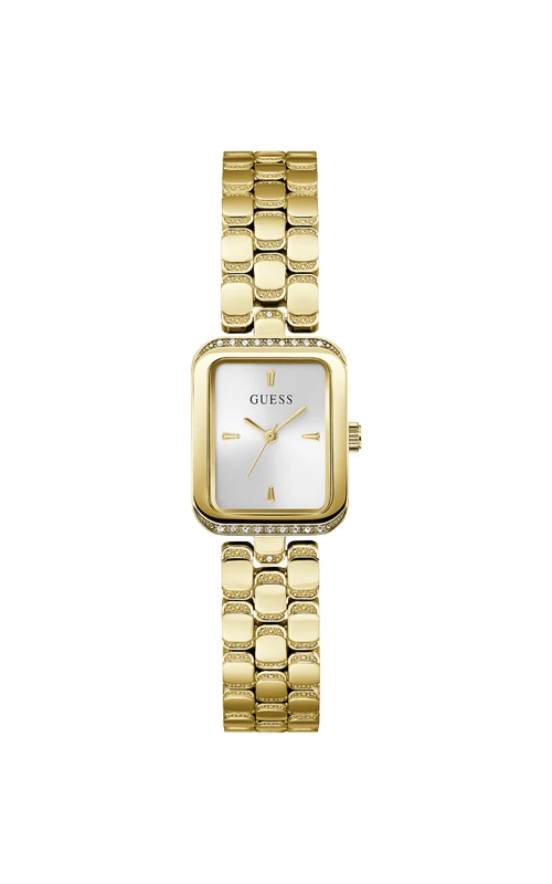 Guess Ladies' Isla Gold Tone 22mm Tank Watch GW0865L2