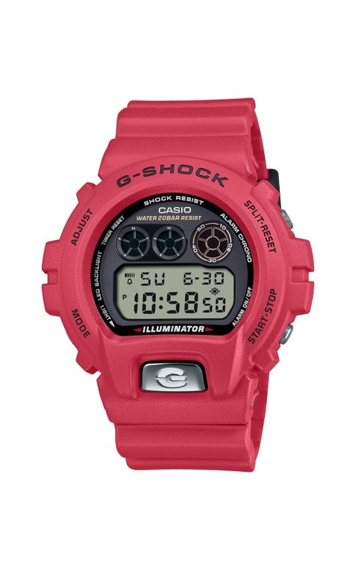 G-Shock 6900 Series Digital 30th Anniversary 50mm Red Watch DW6900TR-4