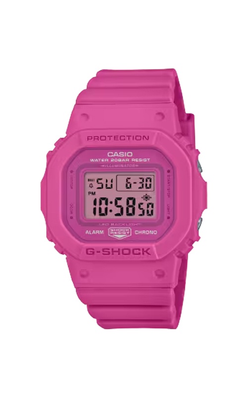 G-Shock Ladies' Digital Breast Cancer Awareness Watch GMDS5610PK-4