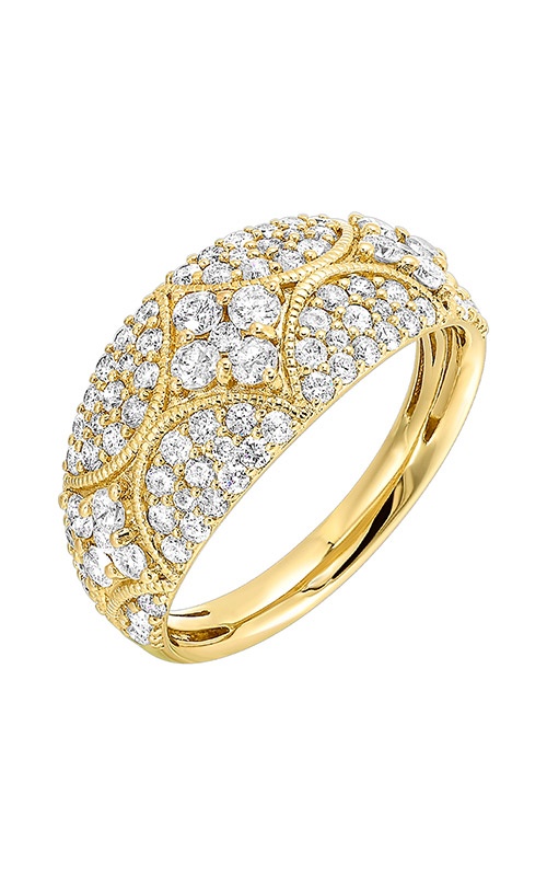 Albert's 14k Yellow Gold 1.00ctw Diamond Band RG12334-4YC CO
