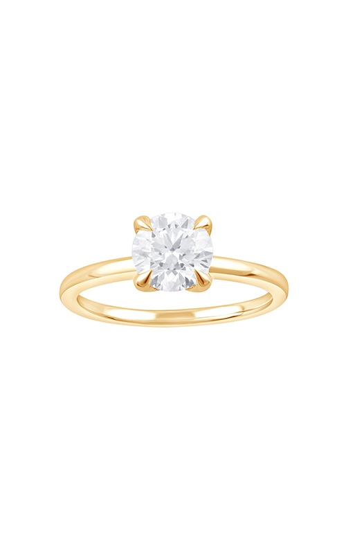 Albert's Ladies 14K Yellow Gold 1.22CT Round Lab Diamond .01CTW Hidden Halo Engagement Ring LGD-JOR5909X1-GY63