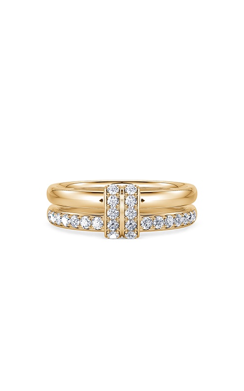 Ashley Lauren 14k Yellow Gold .30ctw 2-Row Diamond Band R1752-14Y
