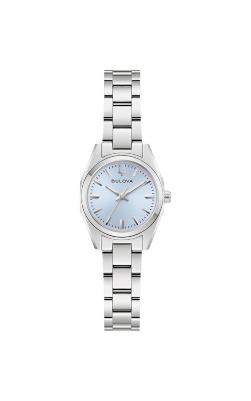 Bulova Ladies' Light Blue Surveyor Watch 96L345