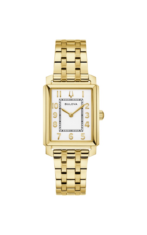 Bulova Ladies' Gold Tone 25mm Watch 97L186