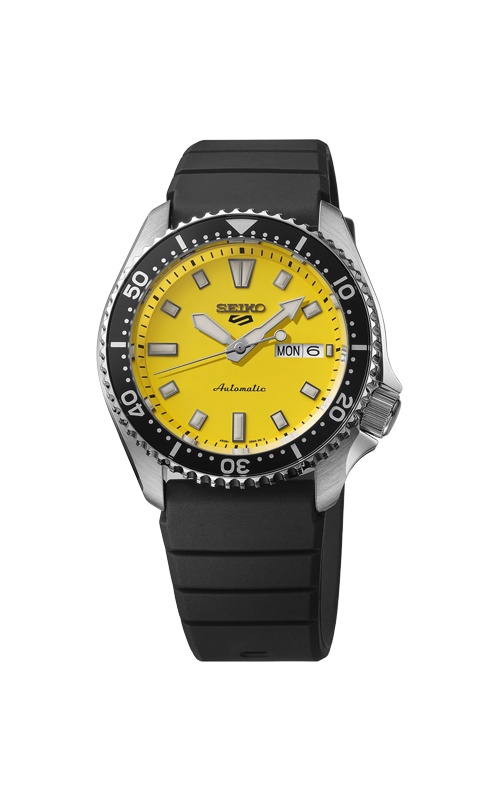 Seiko 5 Sports 42.5mm Automatic GMT Blue Watch SSK003