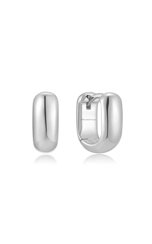 Ania Haie Sterling Silver Mini U-Shaped Huggie Hoop Earrings E067-08H