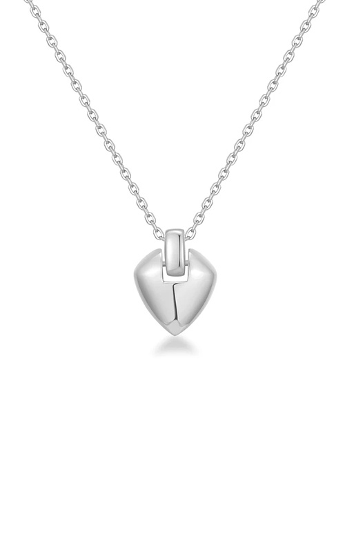 Ania Haie Sterling Silver 14K Yellow Gold Plated Shield Pendant