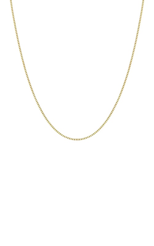 Ania Haie Sterling Silver 14K Yellow Gold Plated Box Chain Necklace N068-02G