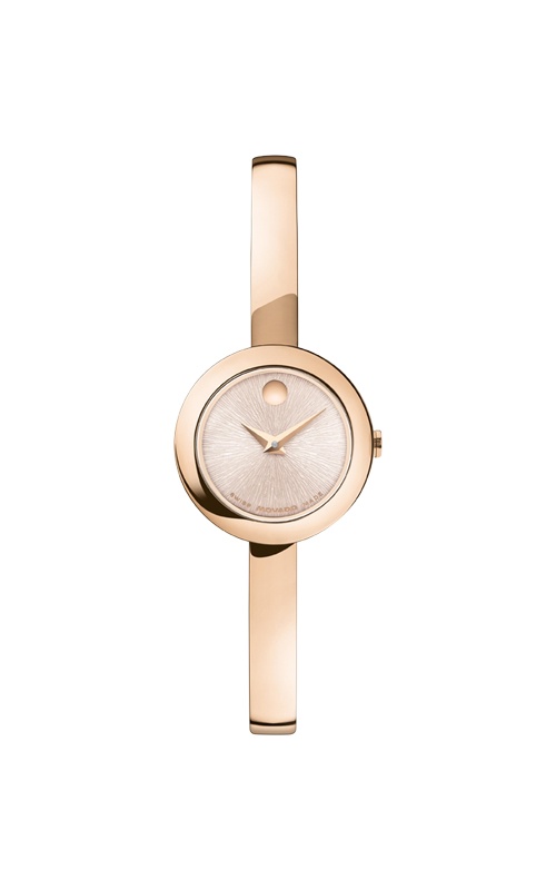 Movado Ladies' Sage Green Cushion Museum Bangle Watch 0608060