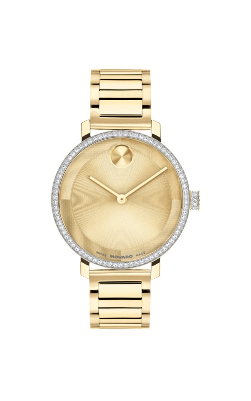 Brand new without tags women’s bold Movado Evolution 2.0 rose gold watch. 34mm Movado Women main image 3