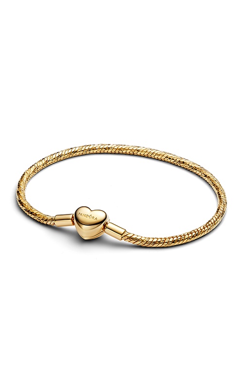Pandora Moments Barrel Clasp Snake Chain Bracelet 598816C00-16