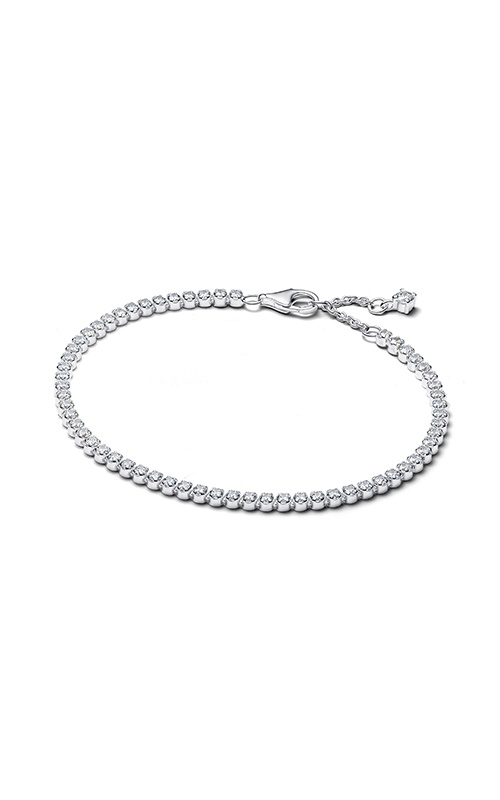 アクセサリー Pandora Sparkling Tennis Bracelet 18cm Pandora Sparkling Heart Tennis Bracelet 560041C01-16