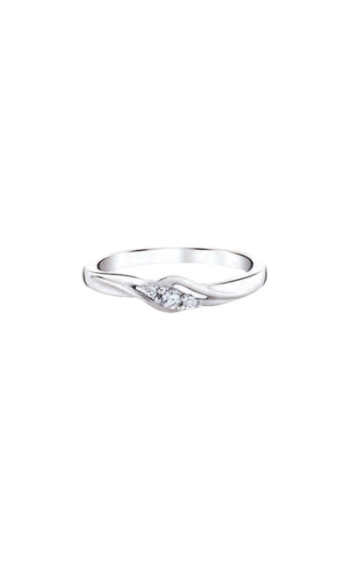 Albert's Sterling Silver .08ctw Diamond Promise Ring RE-2307TPA77SI