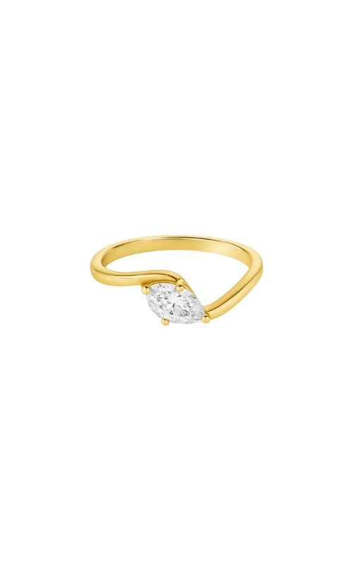 Love Story 14k Yellow Gold .50ctw Maquise Solitaire Engagement Ring AJ-R21872LJY